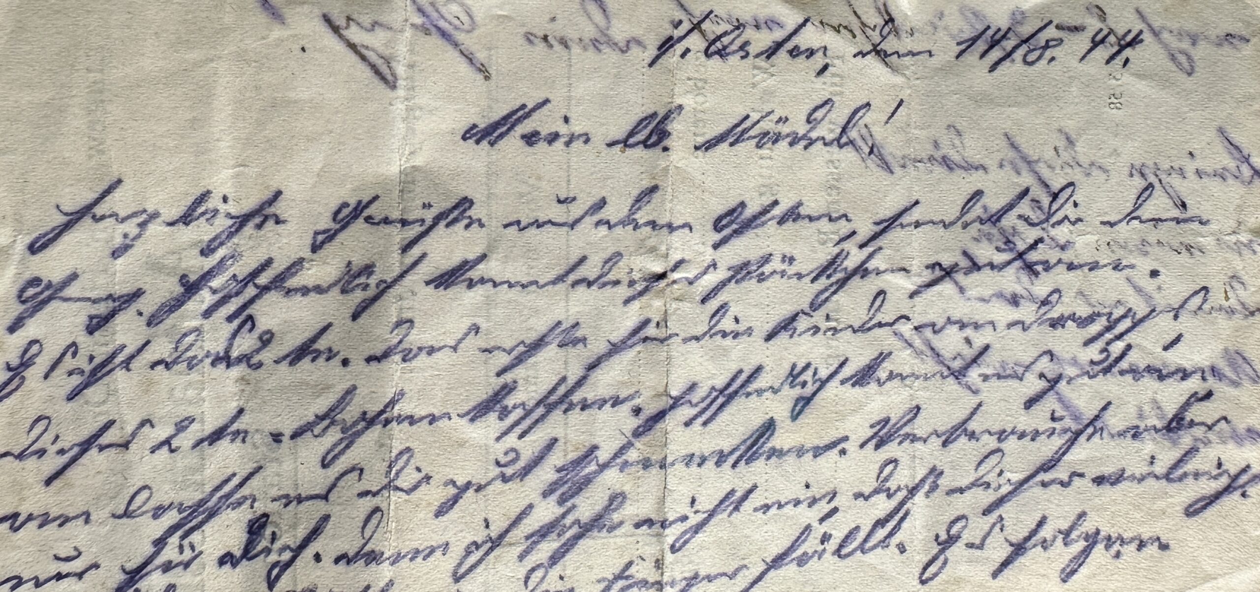 letztes Feldpostpäckchen von Georg